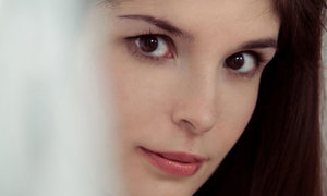 18 year old black girl Nia Nacci doffs school clothes to poses naked